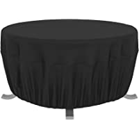 Amazon Basics - Funda para hoguera redonda - 1-52 m- Negro